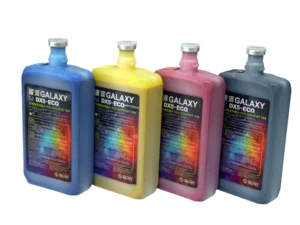 Tintas Ecosolventes Galaxy Compatibles con Cabezales Epson DX5, DX7, XP600